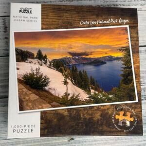NEW 1000 Piece Professor Puzzle Jigsaw Puzzle Crater Lake National Park, Oregon